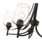 Z-Lite Joliet 5 Light Chandelier, Matte Black & Clear 473-5MB - alternate 6